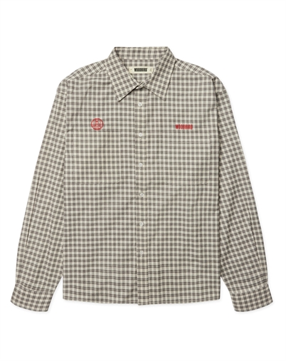 Woodbird - WBBuzo Check Skjorte - Off White